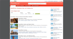 Desktop Screenshot of cosmotourist.de